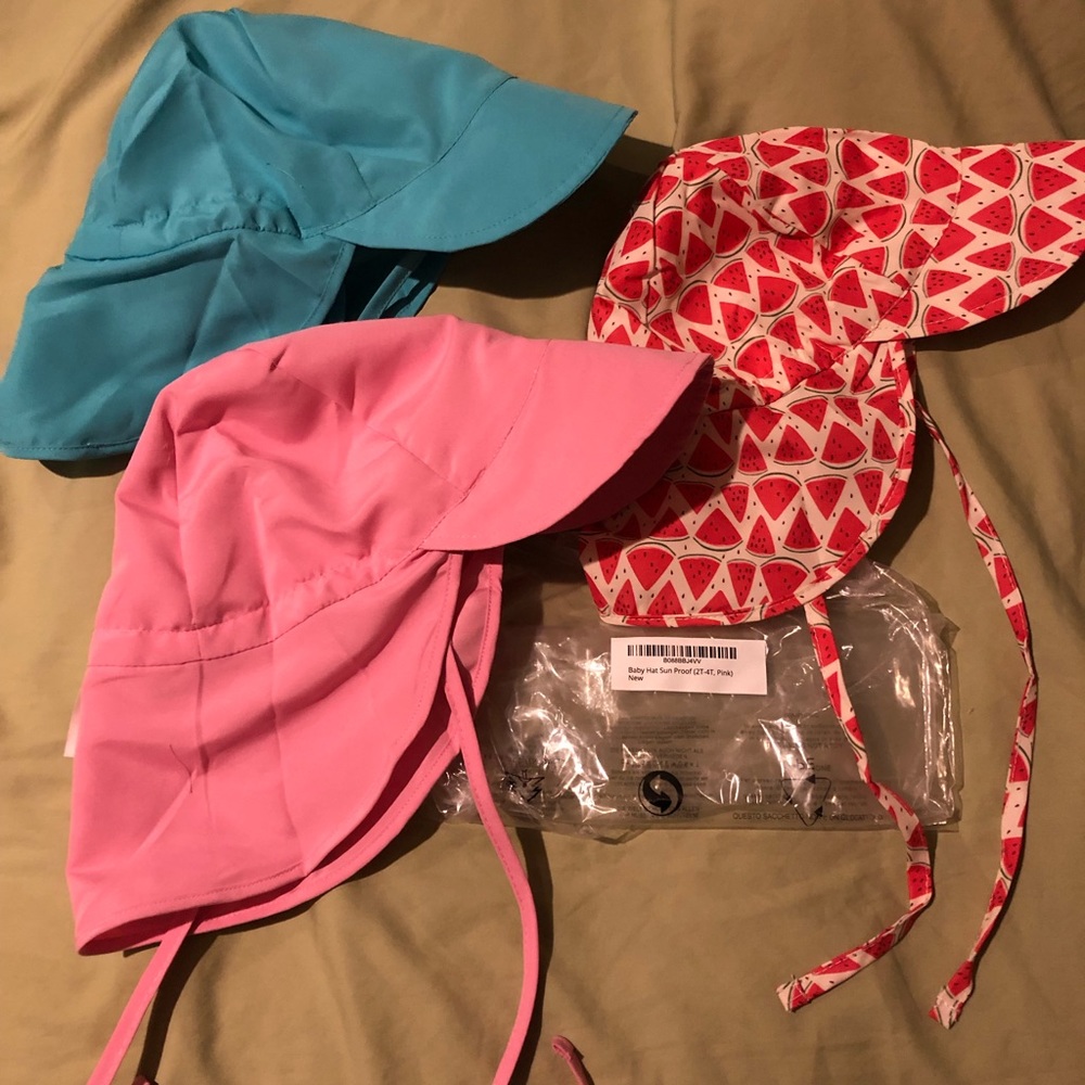 COPY - COPY - 3 piece Toddler sun hats